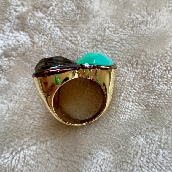Anthropologie cluster ring sz 6 - Picture 2 of 3